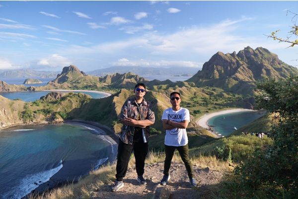 view from padar island