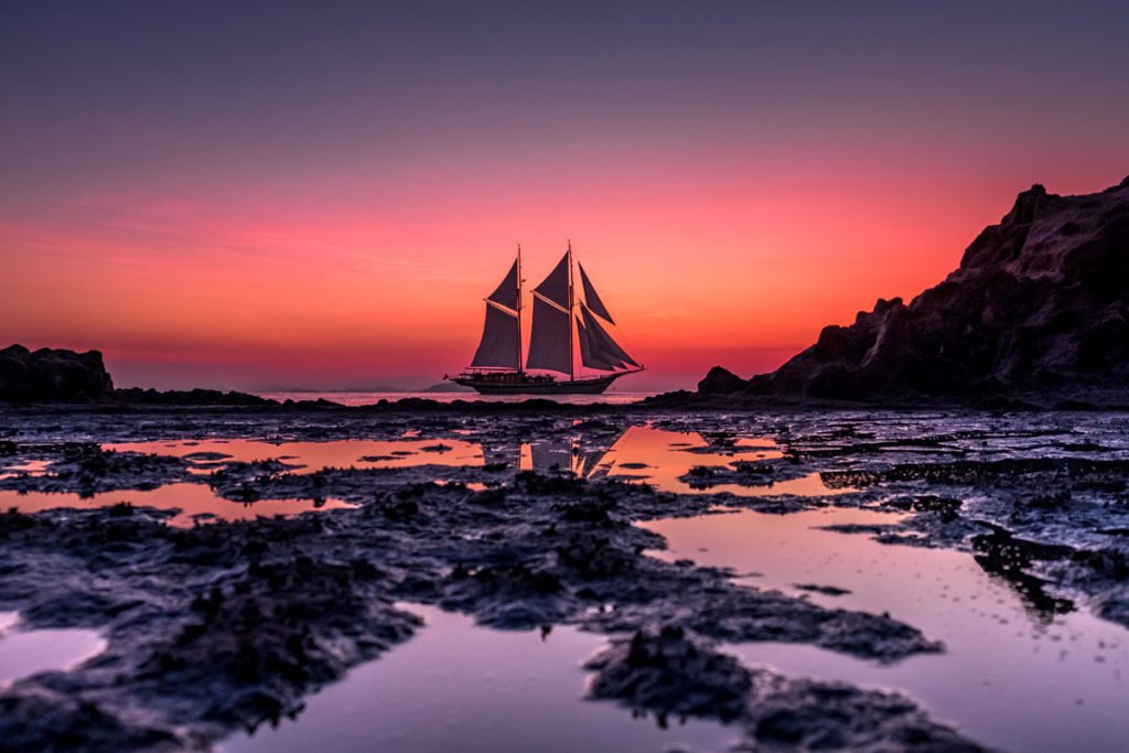 pink sands