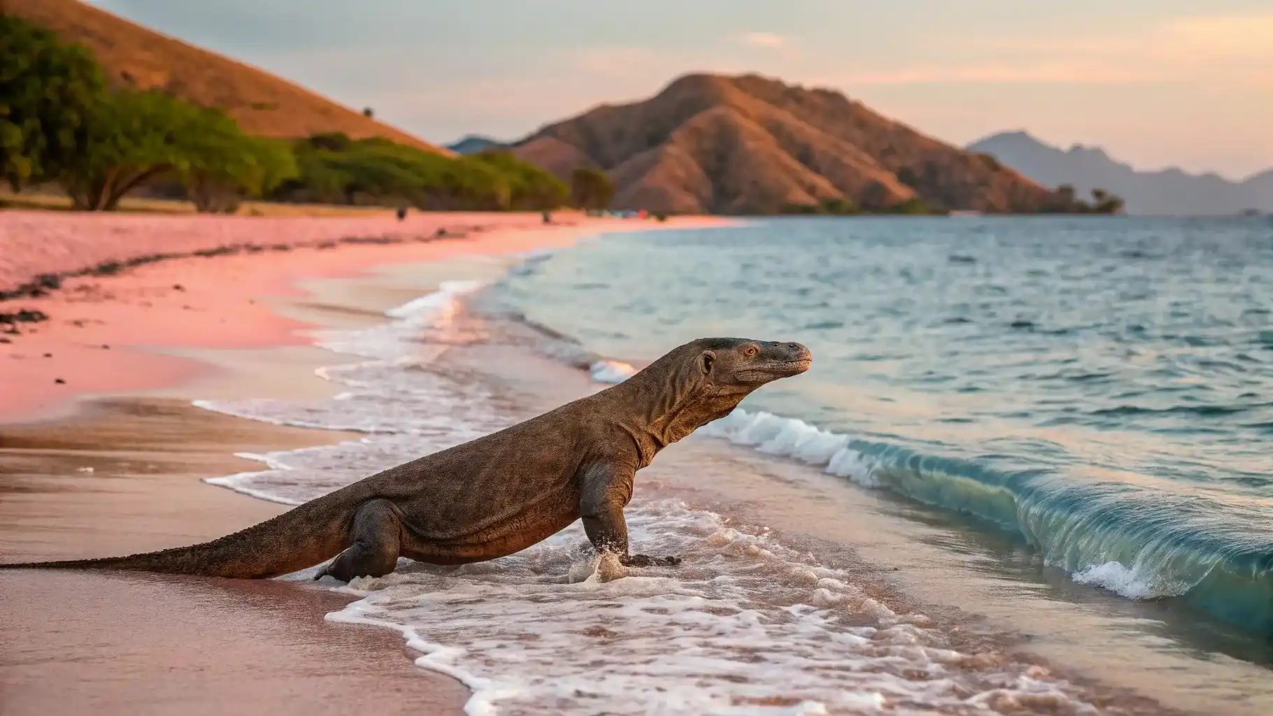 Pink Beach Komodo Tour