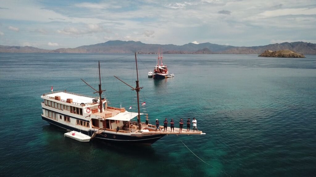 Komodo Island trip boat