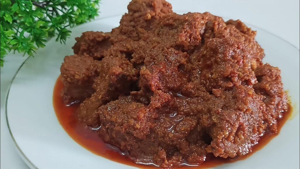 rendang from Indonesia