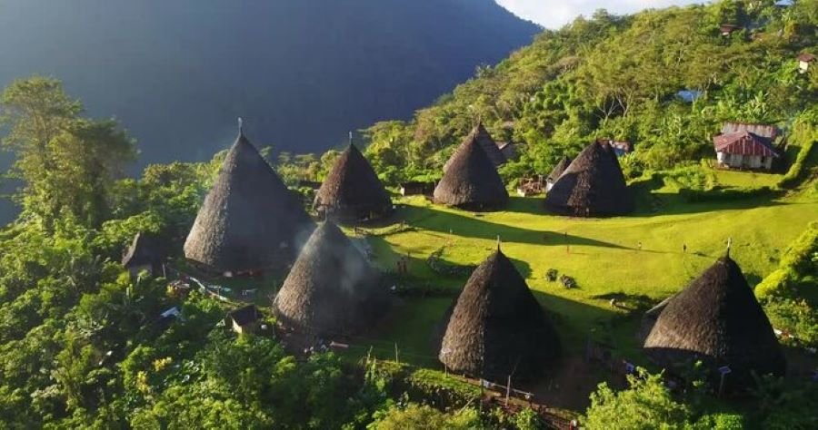 Wae Rebo map