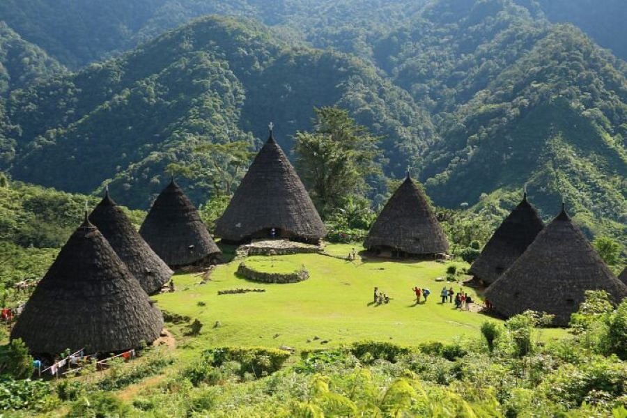 Wae Rebo map