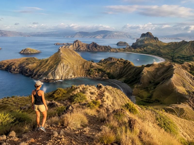 padar island viewpoint