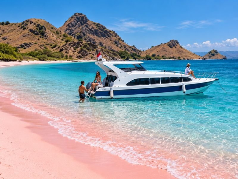 Komodo island day trip speedboat