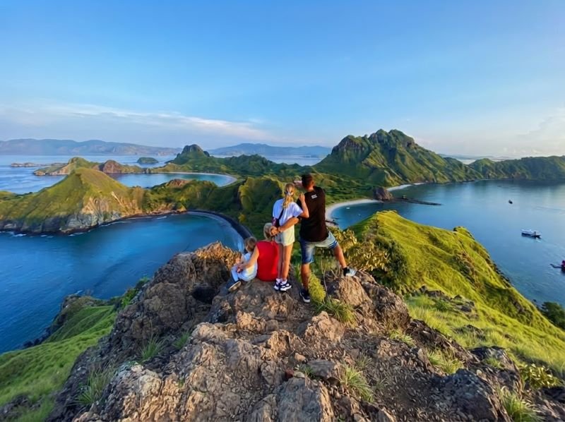 Padar Island for families