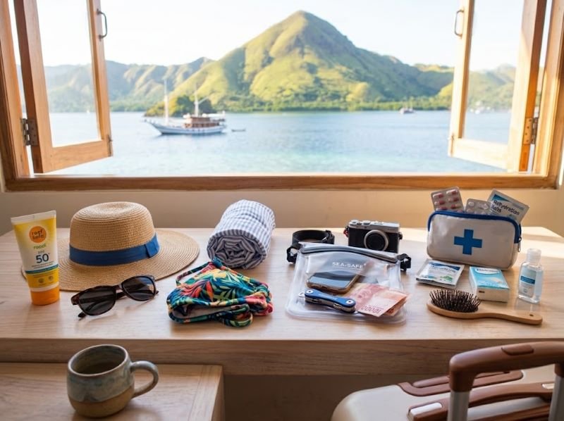 Preparing for the Kelor Island trip