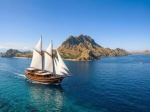 Sailing through Komodo National Park