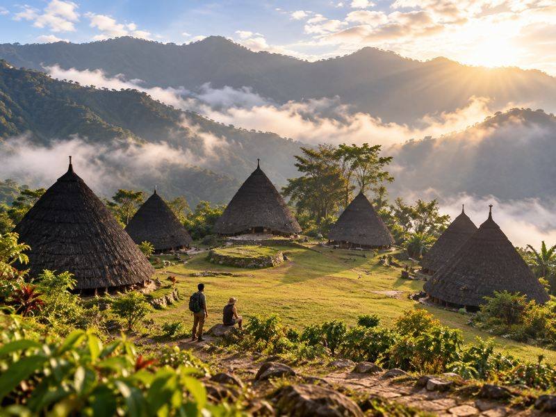 escursione Wae Rebo village Flores