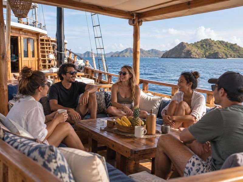 open trip Komodo liveaboard